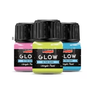 Sötétben világító akrilfestékek