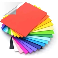 Egyszínű öntapadós dekorgumi