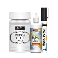 Dekorragasztó / Tacky öntapadó hobbiragasztó