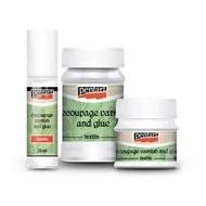 Dekupázs ragasztólakk textilre