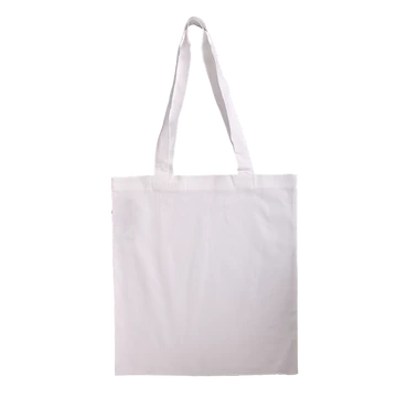 Bevásárlószatyor hosszúfülű 38 x 42 cm, fehér Bevásárlószatyor hosszúfülű 38 x 42 cm, fehér