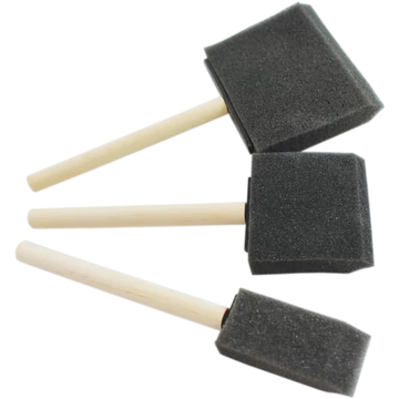 Szivacsecset hátterező, 3 db-os szett Szivacsecset hátterező, 3 db-os szett