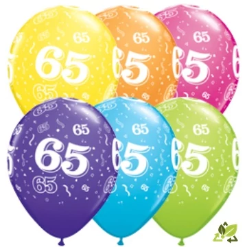 11 inch-es 65-ös printelt Tropical Asst. Szülinapi Számos Lufi (6 db/csomag) 11 inch-es 65-ös printelt Tropical Asst. Szülinapi Számos Lufi (6 db/csomag)