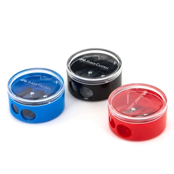 Hegyező FABER-CASTELL műanyag dupla tartályos Hegyező FABER-CASTELL műanyag dupla tartályos