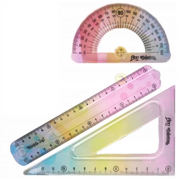 Vonalzókészélet Astra 3db-os - Pastel Vonalzókészélet Astra 3db-os - Pastel