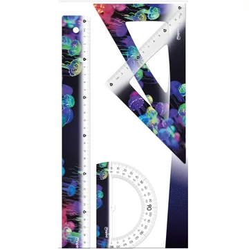 Vonalzókészélet Maped 4db-os - Depp Sea Vonalzókészélet Maped 4db-os - Depp Sea