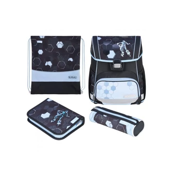 Iskolatáska szett Herlitz Loop Plus - Cyber Soccer