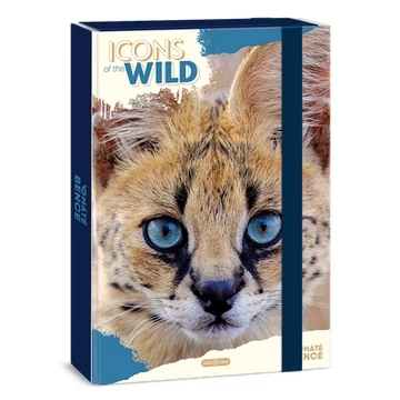 Ars Una füzetbox A/4 - Icon of the Wild Serval
