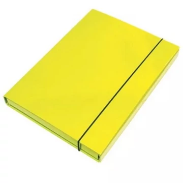 Füzetbox, Optima sárga A/4