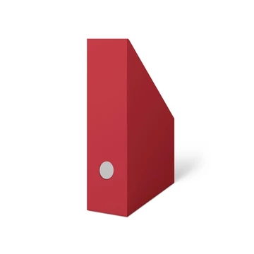 Irattartó papucs karton 7 cm, piros Irattartó papucs karton 7 cm, piros