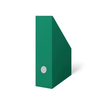 Irattartó papucs karton 7 cm, zöld Irattartó papucs karton 7 cm, zöld