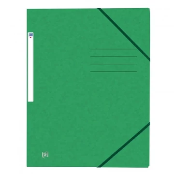 Gumis mappa A/4 Oxford Top File -  Zöld Gumis mappa A/4 Oxford Top File -  Zöld