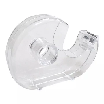 Ragasztószalag adagoló 19x33 műanyag átlátszó Ragasztószalag adagoló 19x33 műanyag átlátszó