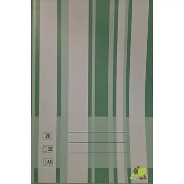 Füzet 20-32, A/5  sima Füzet 20-32, A/5  sima