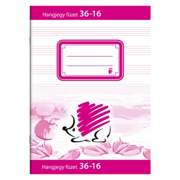 Süni hangjegy füzet A/5 36-16
