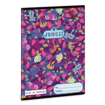 Ars Una kockás füzet 27-32, A/5 - Jungle