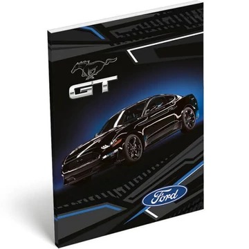 Notesz A/7 papírfedelű - Ford Black