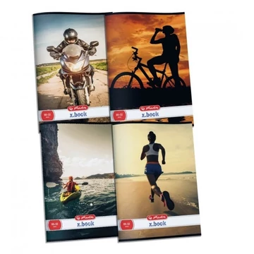 Füzet Herlitz 80-32, A/4, sima - Sport