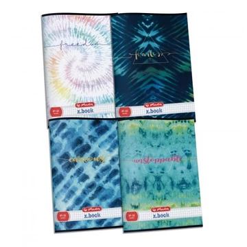 Füzet Herlitz 87-32, A/4, kockás - Batik