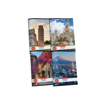Füzet Herlitz A/5, 27-32, kockás - City