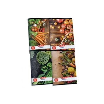 Füzet Herlitz A/5, 27-32, kockás - Zöldségek