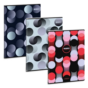  Ars Una kockás füzet, A4, 40 lapos - Bubble Mix