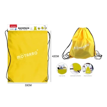 Tornazsák, vízálló, 33x42 cm Motarro, sárga Tornazsák, vízálló, 33x42 cm Motarro, sárga