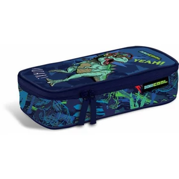 Ovális bedobálós tolltartó gumipánttal - Dino Cool Ovális bedobálós tolltartó gumipánttal - Dino Cool