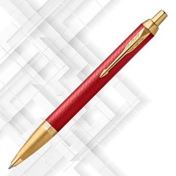 Parker Royal IM Premium Piros Cizellált Golyóstoll