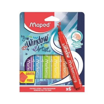 Maped ablakfilc készlet - 6 darabos