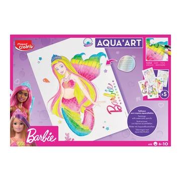 Akvarell festőkészlet, MAPED CREATIV „Barbie Aqua Art” Akvarell festőkészlet, MAPED CREATIV „Barbie Aqua Art”