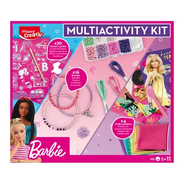 Kreatív Barbie készlet, 3 az egyben, MAPED CREATIV „Multi Kit Barbie” Kreatív Barbie készlet, 3 az egyben, MAPED CREATIV „Multi Kit Barbie”