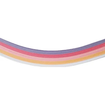 Quillingpapír készlet virágzó viola 300 darabos  Quillingpapír készlet virágzó viola 300 darabos