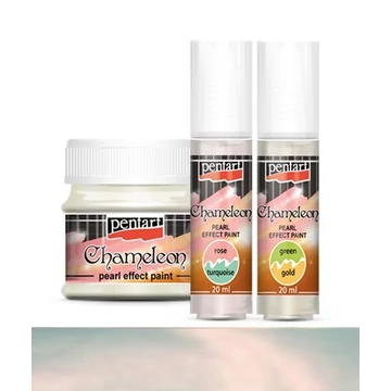 Chameleon gyöngyház akrilfesték 50 ml kék-barack Chameleon gyöngyház akrilfesték 50 ml kék-barack