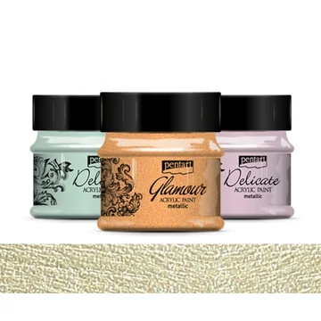 Glamour metál 50 ml antikezüst 29396