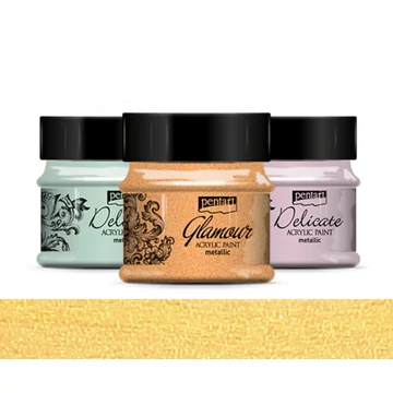 Glamour metál 50 ml arany 29398