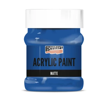 Matt akrilfesték 230 ml kék