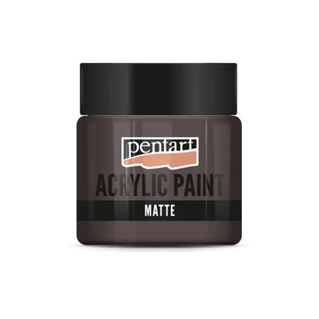 Matt akrilfesték 50 ml földbarna
