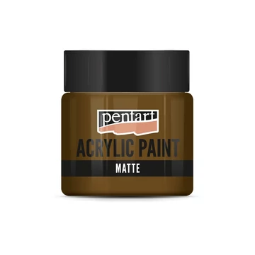 Matt akrilfesték 50 ml gesztenye