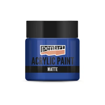 Matt akrilfesték 50 ml kék