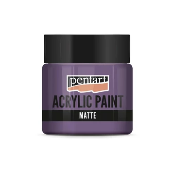 Matt akrilfesték 50 ml lila