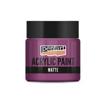Matt akrilfesték 50 ml mályva
