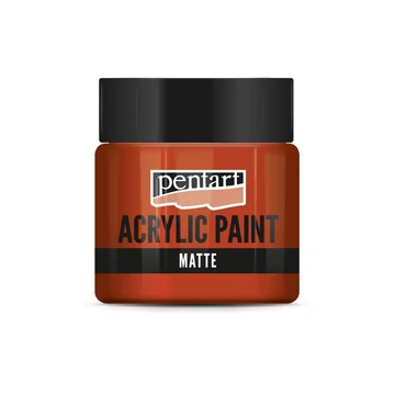 Matt akrilfesték 50 ml piros