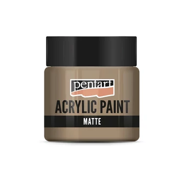 Matt akrilfesték 50 ml sötét homok