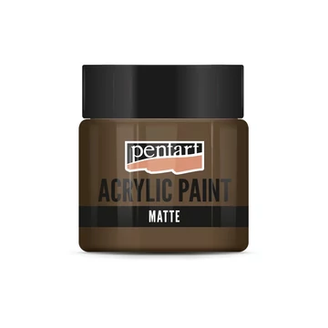 Matt akrilfesték 50 ml világosbarna
