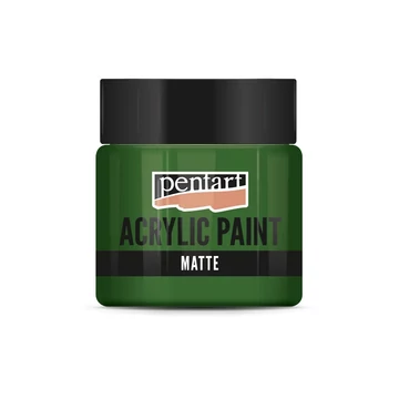 Matt akrilfesték 50 ml zöld