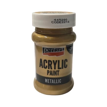 Metál akrilfesték 60 ml antikarany