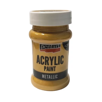 Metál akrilfesték 60 ml arany