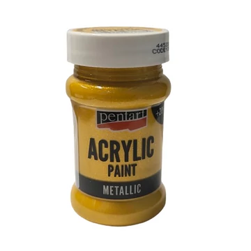 Metál akrilfesték 60 ml barokkarany