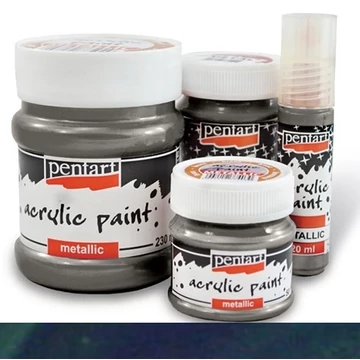 Metál akrilfesték 20 ml zöldeskék Metál akrilfesték 20 ml zöldeskék